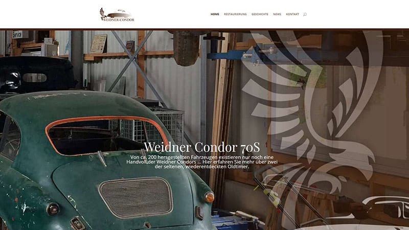 Startseite WEidner Condor Homepage