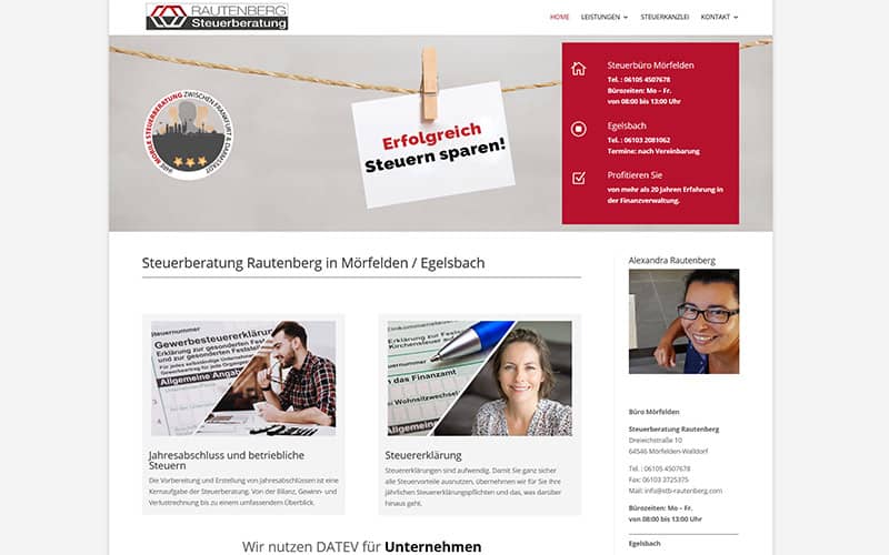 Steuerberater Archive Website Homepage Erstellen Mit Wordpress