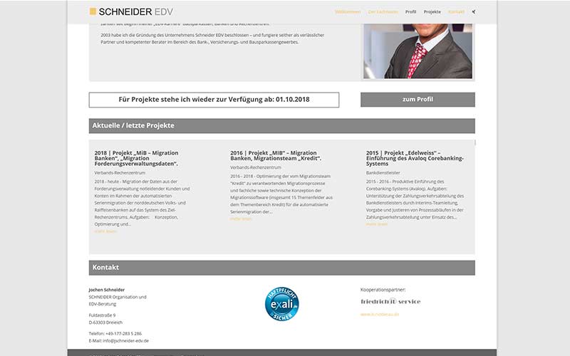 Dreieich | Homepage Neuauflage im Corporate Design